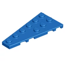 LEGO alaplap, ferde, 6 x 3, balos LEGO alaplap, ferde, 6 x 3, balos