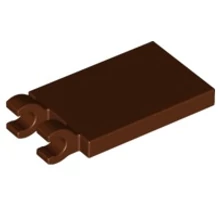 LEGO csempe, módosított, 2 x 3, 2 O csatlakozóval