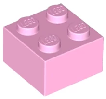 LEGO kocka 2 x 2