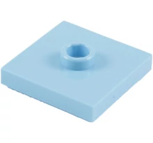 LEGO alaplap, módosított 2 x 2, csatlakozóval a tetején (jumper) LEGO alaplap, módosított 2 x 2, csatlakozóval a tetején (jumper)