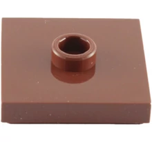 LEGO alaplap, módosított 2 x 2, csatlakozóval a tetején (jumper) LEGO alaplap, módosított 2 x 2, csatlakozóval a tetején (jumper)