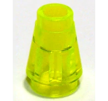 LEGO kúp 1 x 1 barázdával LEGO kúp 1 x 1 barázdával