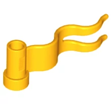 LEGO zászló 2 x 2 hullámos LEGO zászló 2 x 2 hullámos