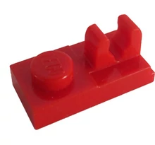 LEGO alaplap, módosított, 1 x 2 csatlakozóval a tetején