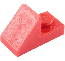 LEGO tető/lejtő 45 fokos 2 x 1 x 2/3 kivágással