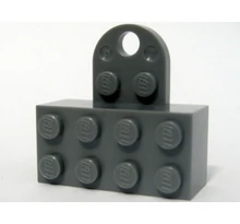 LEGO kocka módosított, 2 x 4, oldalán csatlakozóval, mágneses kocka LEGO kocka módosított, 2 x 4, oldalán csatlakozóval, mágneses kocka