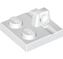 LEGO zsanér 2 x 2, 1 karral a tetején LEGO zsanér 2 x 2, 1 karral a tetején