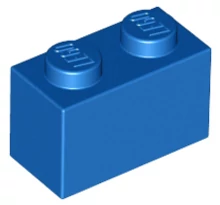 LEGO kocka 1 x 2 LEGO kocka 1 x 2
