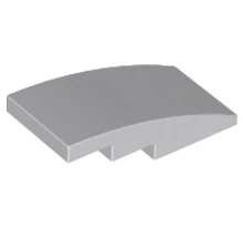 LEGO tető, íves 4 x 2 LEGO tető, íves 4 x 2