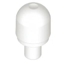 LEGO henger, 1 x 1, íves