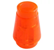 LEGO kúp 1 x 1 barázdával LEGO kúp 1 x 1 barázdával