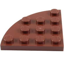 LEGO alaplap, kerek sarok 4 x 4, íves LEGO alaplap, kerek sarok 4 x 4, íves