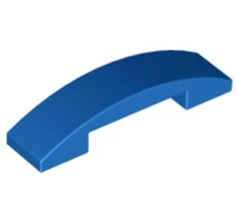 LEGO tető, íves 4 x 1 dupla LEGO tető, íves 4 x 1 dupla