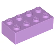LEGO kocka 2 x 4