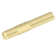 LEGO technic, tengely 4L, lezárással a közepén LEGO technic, tengely 4L, lezárással a közepén
