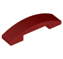 LEGO tető, íves 4 x 1 dupla LEGO tető, íves 4 x 1 dupla