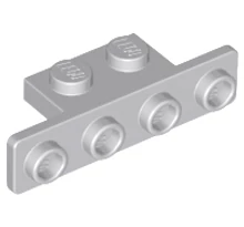 LEGO konzol 1 x 2 - 1 x 4 lekerekített sarokkal