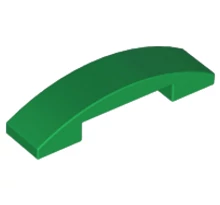 LEGO tető, íves 4 x 1 dupla LEGO tető, íves 4 x 1 dupla