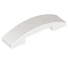 LEGO tető, íves 4 x 1 dupla LEGO tető, íves 4 x 1 dupla