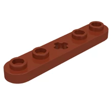 LEGO technic, alaplap 1 x 5, lekerekített, közepén tengelycsatlakozóval LEGO technic, alaplap 1 x 5, lekerekített, közepén tengelycsatlakozóval