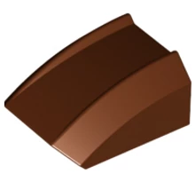 LEGO tető, íves 2 x 2