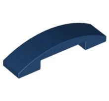 LEGO tető, íves 4 x 1 dupla LEGO tető, íves 4 x 1 dupla