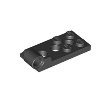 LEGO zsanér alaplap, 2 x 4, 3 lyukkal, oldalán csatlakozóval LEGO zsanér alaplap, 2 x 4, 3 lyukkal, oldalán csatlakozóval