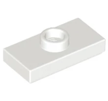 LEGO alaplap, módosított 1 x 2, csatlakozóval a tetején, típus 1 (jumper) LEGO alaplap, módosított 1 x 2, csatlakozóval a tetején, típus 1 (jumper)