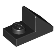 LEGO tető/lejtő 45 fokos 2 x 1 x 2/3 kivágással