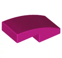 LEGO tető, íves 2 x 1