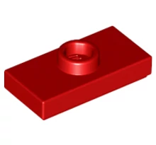 LEGO alaplap, módosított 1 x 2, csatlakozóval a tetején, típus 1 (jumper) LEGO alaplap, módosított 1 x 2, csatlakozóval a tetején, típus 1 (jumper)