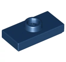 LEGO alaplap, módosított 1 x 2, csatlakozóval a tetején, típus 1 (jumper) LEGO alaplap, módosított 1 x 2, csatlakozóval a tetején, típus 1 (jumper)