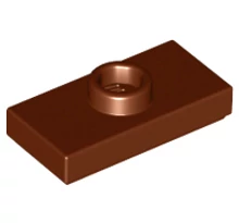 LEGO alaplap, módosított 1 x 2, csatlakozóval a tetején, típus 1 (jumper) LEGO alaplap, módosított 1 x 2, csatlakozóval a tetején, típus 1 (jumper)