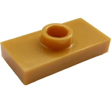 LEGO alaplap, módosított 1 x 2, csatlakozóval a tetején, típus 1 (jumper) LEGO alaplap, módosított 1 x 2, csatlakozóval a tetején, típus 1 (jumper)