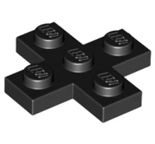 LEGO alaplap 3 x 3, kereszt