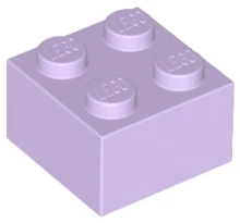 LEGO kocka 2 x 2