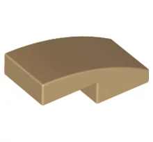 LEGO tető, íves 2 x 1 LEGO tető, íves 2 x 1