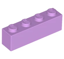 LEGO kocka 1 x 4