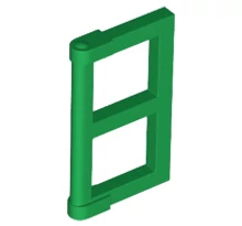 LEGO ablakrács 1 x 2 x 3, 2 paneles vastag sarokkal