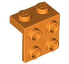 LEGO konzol 1 x 2 - 2 x 2 LEGO konzol 1 x 2 - 2 x 2