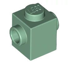 LEGO kocka, módosított, 1 x 1, 2 szemközti oldalán csatlakozókkal LEGO kocka, módosított, 1 x 1, 2 szemközti oldalán csatlakozókkal