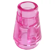 LEGO kúp 1 x 1 barázdával