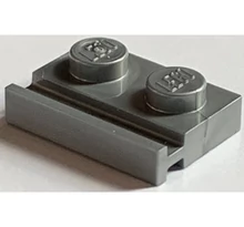 LEGO alaplap, módosított, 1 x 2 ajtósínnel LEGO alaplap, módosított, 1 x 2 ajtósínnel