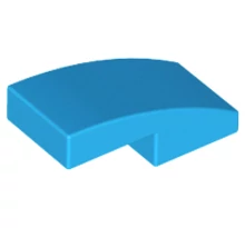 LEGO tető, íves 2 x 1