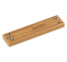 LEGO csempe 1 X 4, dekorált, fa deszka mintával