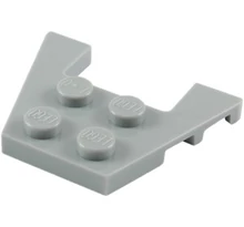 LEGO alaplap, ferde, 3 x 4, bevágással LEGO alaplap, ferde, 3 x 4, bevágással