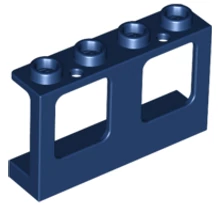 LEGO repülőgépablak, 1 x 4 x 2, 2 paneles LEGO repülőgépablak, 1 x 4 x 2, 2 paneles