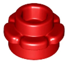 LEGO alaplap 1 x 1, virág forma, 5 szirommal LEGO alaplap 1 x 1, virág forma, 5 szirommal