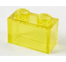 LEGO kocka 1 x 2, belső tartó nélkül LEGO kocka 1 x 2, belső tartó nélkül