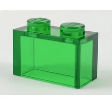 LEGO kocka 1 x 2, belső tartó nélkül LEGO kocka 1 x 2, belső tartó nélkül
